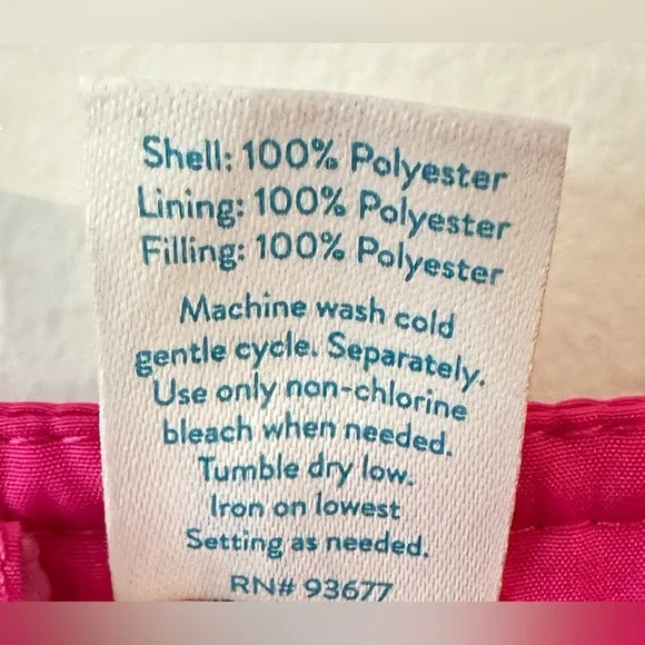 Thereabouts Toddler Girls Cheerful Pink Snow Bibs NWT Size 2T - Picture 3 of 9